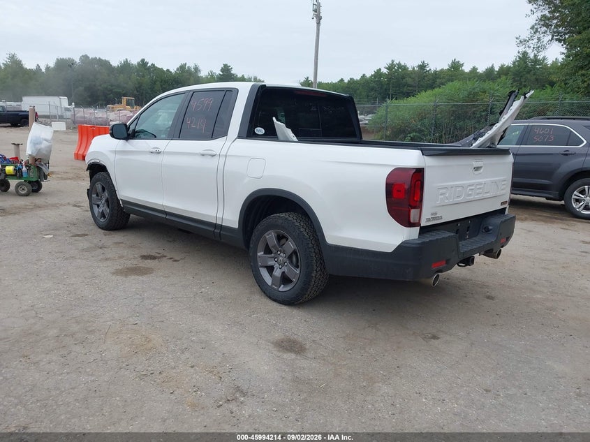 Vin: 5fpyk3f68rb004071, lot: 46493559, honda ridgeline trailsport 20243