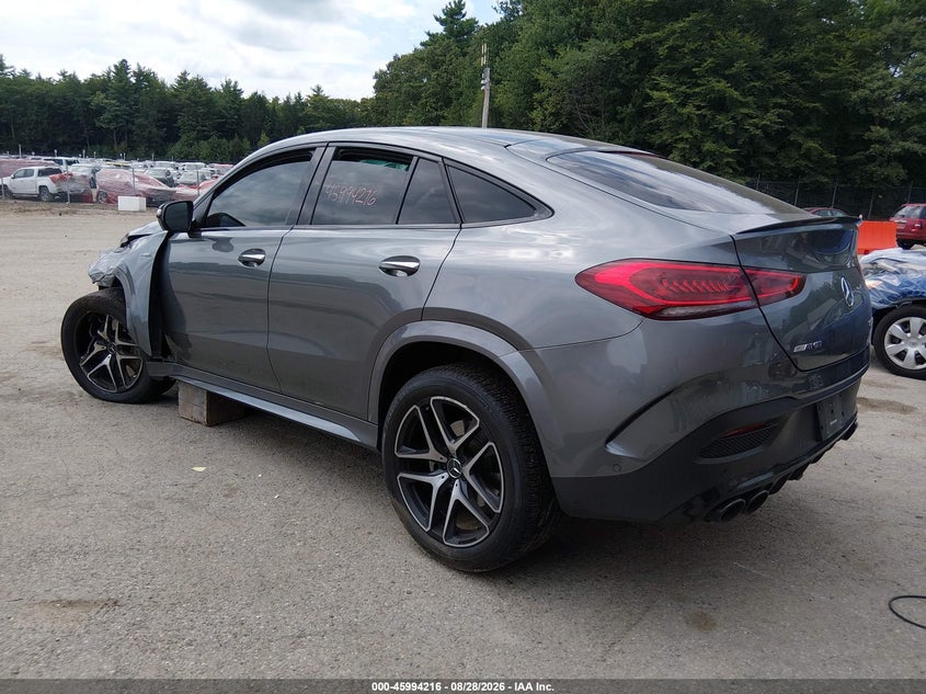 Vin: 4jgfd6bb4pa906250, lot: 46493561, mercedes-benz amg gle 53 coupe 4matic 20233