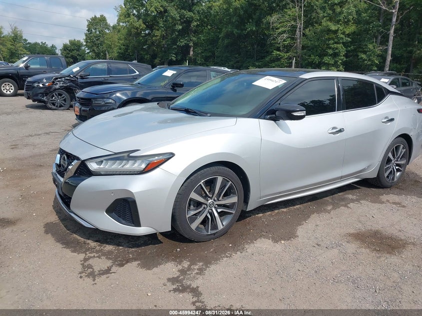 2019 Nissan Maxima, Left & Right Side, IAAI, VIN 1N4AA6AV8KC369565 — photo 2