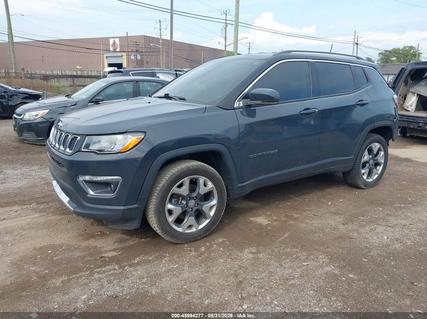 2018 Jeep Compass, Удар сзади, IAAI, VIN 3C4NJDCB9JT501626 — фото 2