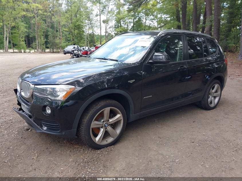 BMW X3 2017 VIN 5UXWX9C30H0W77723