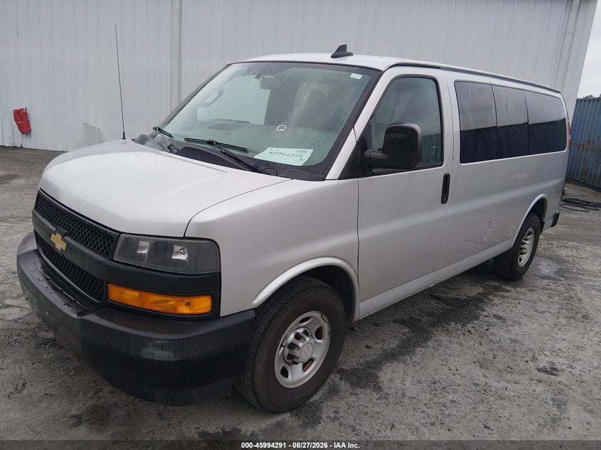 Vin: 1gawgefg9k1286959, lot: 46493636, chevrolet express 2500 ls 20192