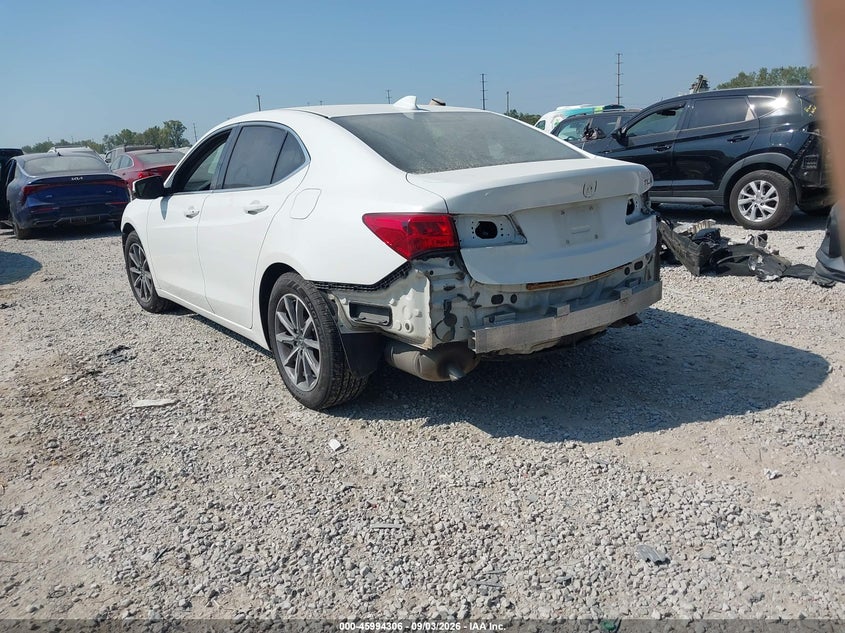 2018 ACURA TLX auction photo 3