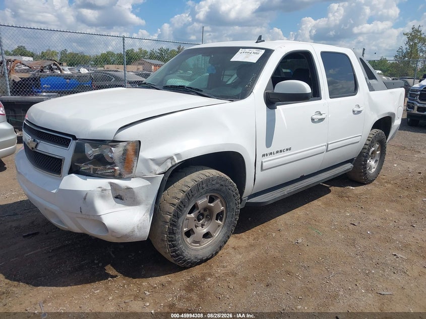 2009 Chevrolet Avalanche, Угон, IAAI, VIN 3GNFK220X9G283259 — фото 2