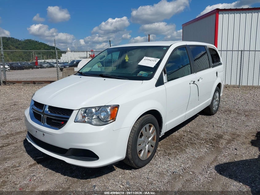 Vin: 2c4rdgbg9hr850029, lot: 46493664, dodge grand caravan se 20172