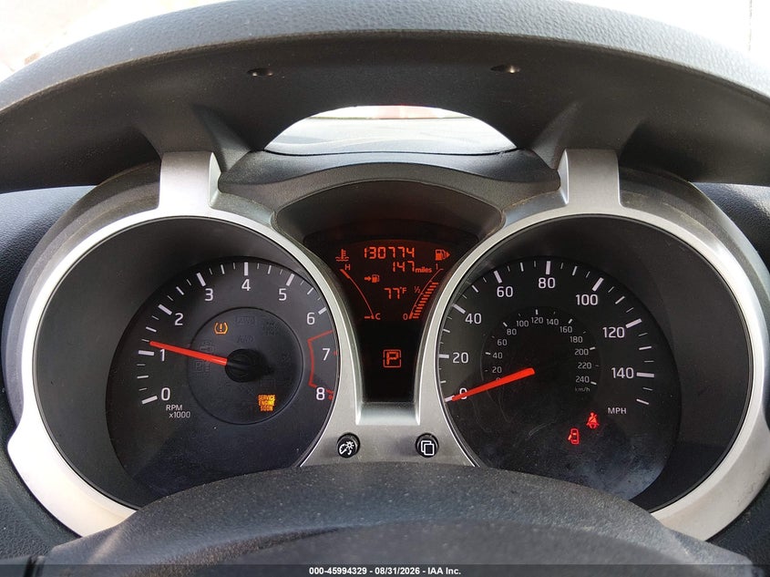 NISSAN JUKE 2012 VIN JN8AF5MV5CT124729