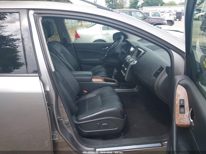NISSAN MURANO 2012 VIN JN8AZ1MW9CW209418