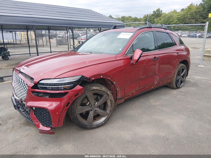 Vin: kmumadtb9pu128823, lot: 46493683, genesis gv70 2.5t awd 20232