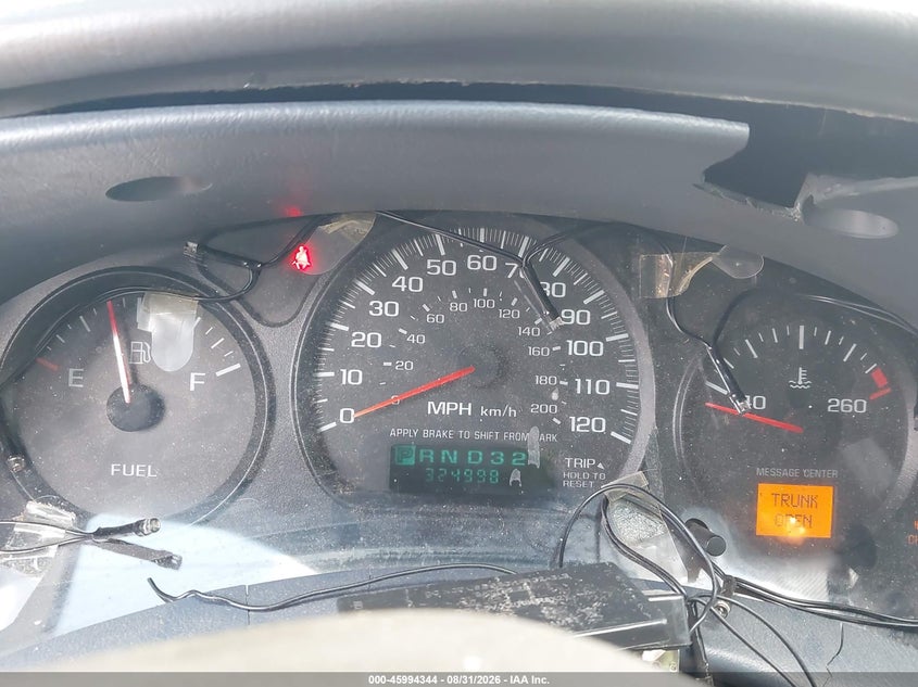 2005 CHEVROLET IMPALA SEDAN 3.4L V-6 REGULAR , 180HP