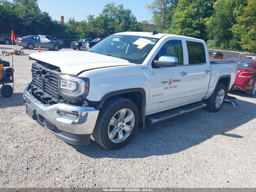 Vin: 3gtu2nec3jg274205, lot: 46493694, gmc sierra 1500 slt 20182