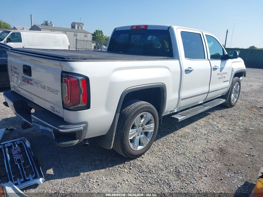 Vin: 3gtu2nec3jg274205, lot: 46493694, gmc sierra 1500 slt 20184