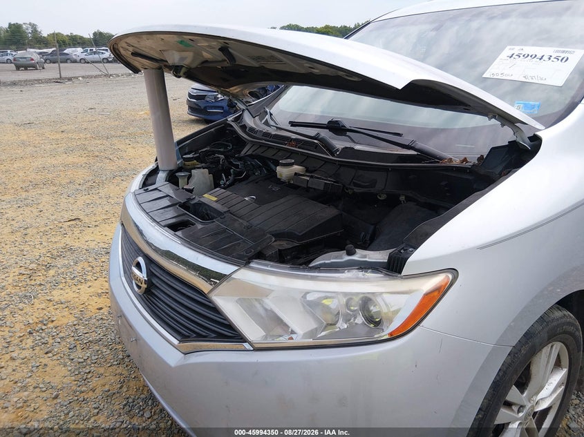 NISSAN QUEST 2014 VIN JN8AE2KP2E9102774