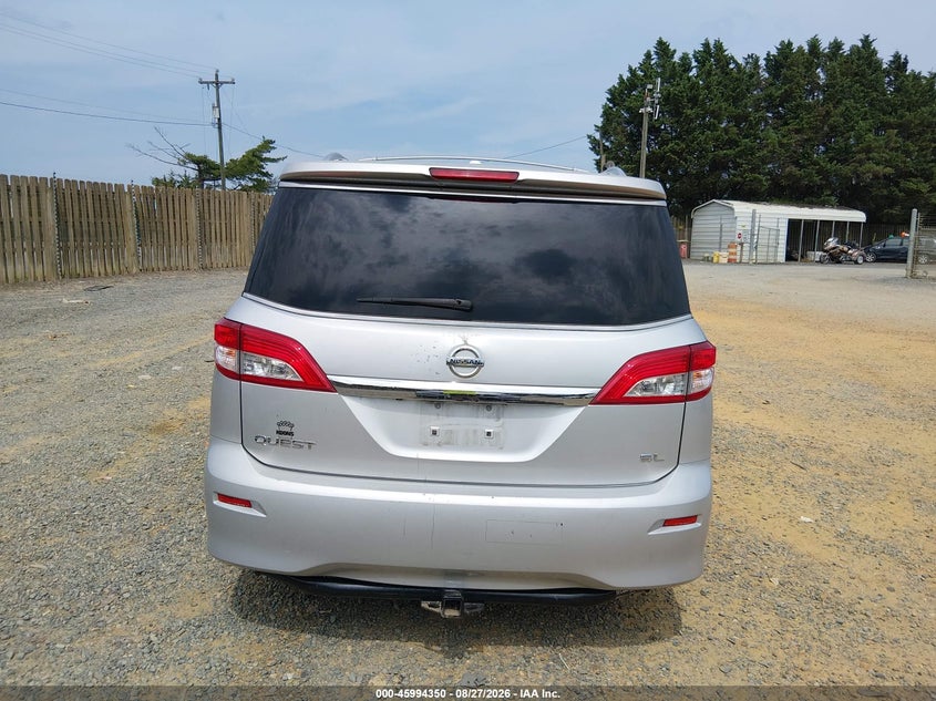 NISSAN QUEST 2014 VIN JN8AE2KP2E9102774