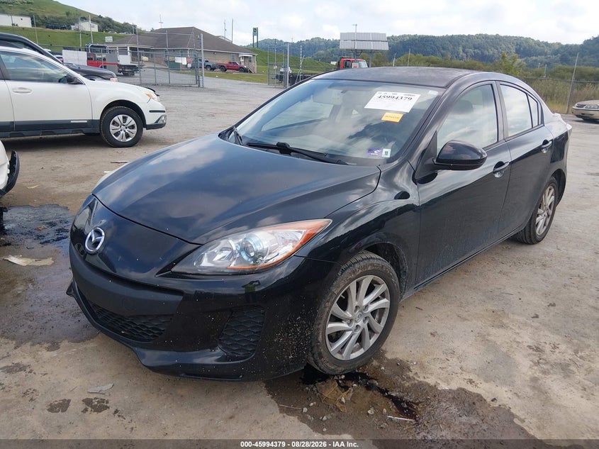 Vin: jm1bl1v80c1601928, lot: 46493724, mazda mazda3 i touring 20122