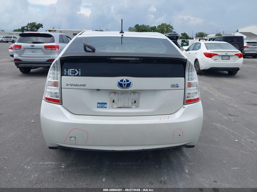 TOYOTA PRIUS 2010 VIN JTDKN3DU6A0096243