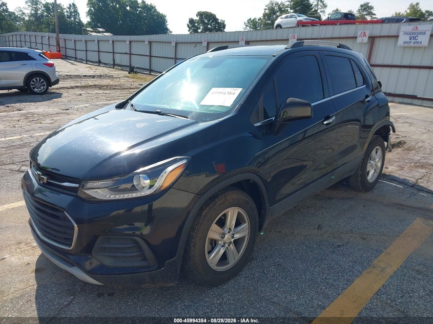 2019 Chevrolet Trax, Левый зад, IAAI, VIN KL7CJLSB9KB911328 — фото 2