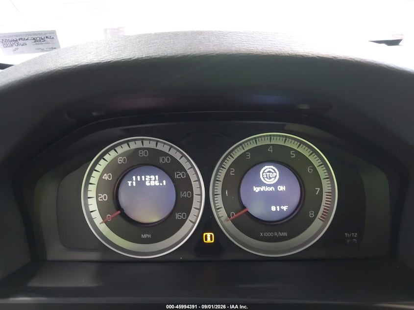 VOLVO S60 2012 VIN YV1622FS6C2076186