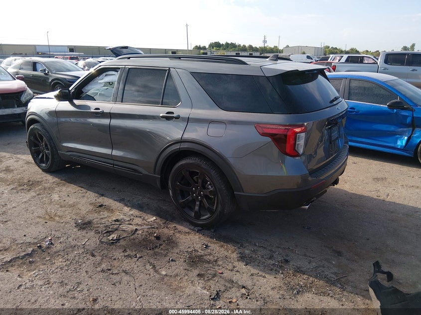 Vin: 1fmsk7kh4pga38391, lot: 46493750, ford explorer st-line 20233