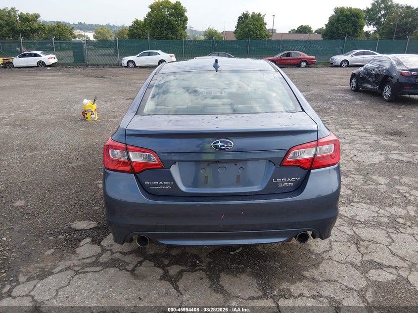 2017 SUBARU LEGACY SEDAN 3.6L H-6 DOHC, VVT, REGULAR , 256HP