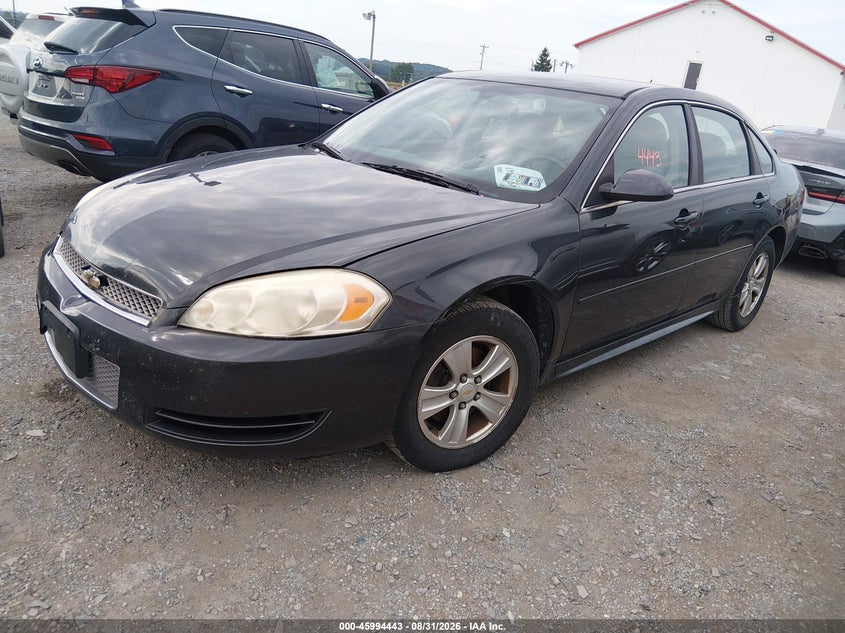 2013 Chevrolet Impala, Normal Wear & Tear, IAAI, VIN 2G1WF5E3XD1244413 — photo 2