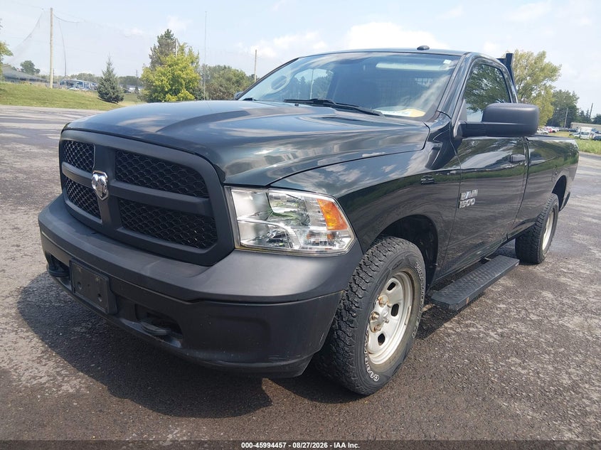 Vin: 3c6jr7dg8hg765336, lot: 46493802, ram 1500 tradesman  4x4 8' box 20172