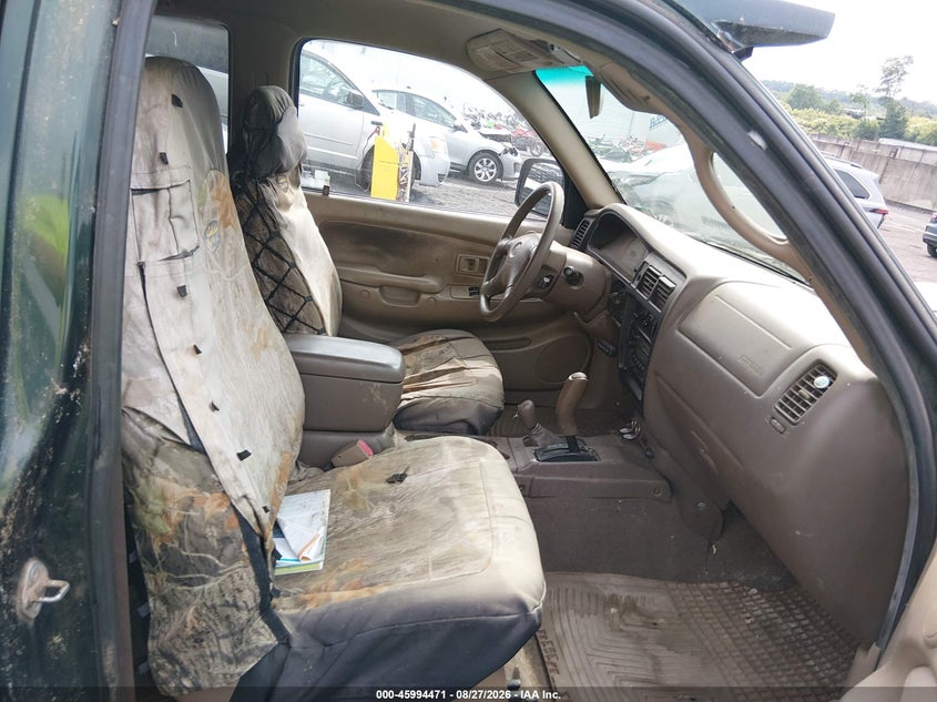 TOYOTA TACOMA 2001 VIN 5TEWM72N61Z803042