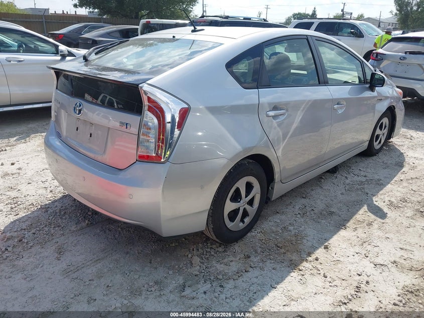 Vin: jtdkn3du6c5454267, lot: 46493828, toyota prius four 20124