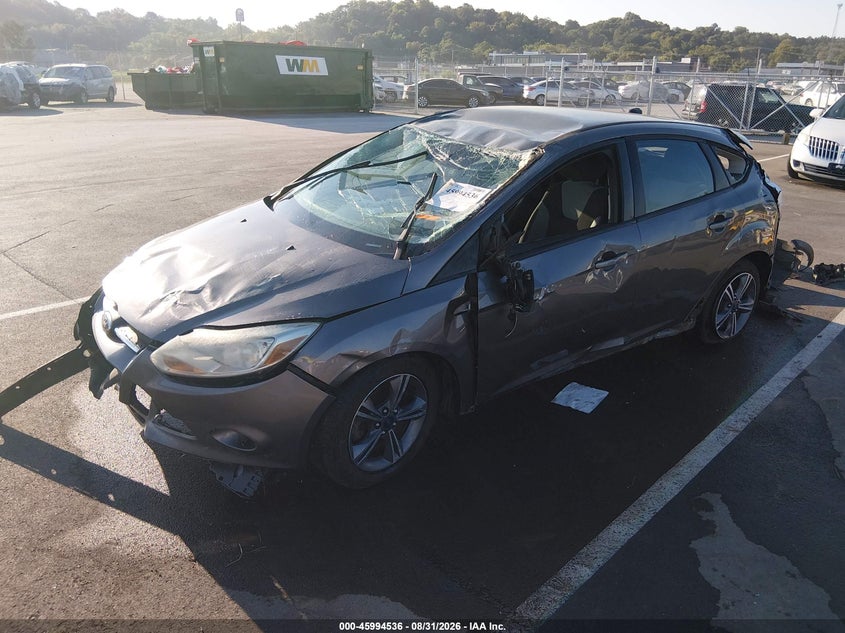 2014 Ford Focus, Переворот, IAAI, VIN 1FADP3K29EL373143 — фото 2