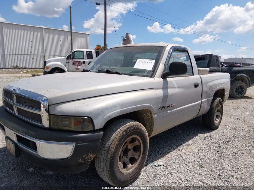 2000 Dodge RAM, Обычный износ, IAAI, VIN 1B7HC16X8YS543410 — фото 2