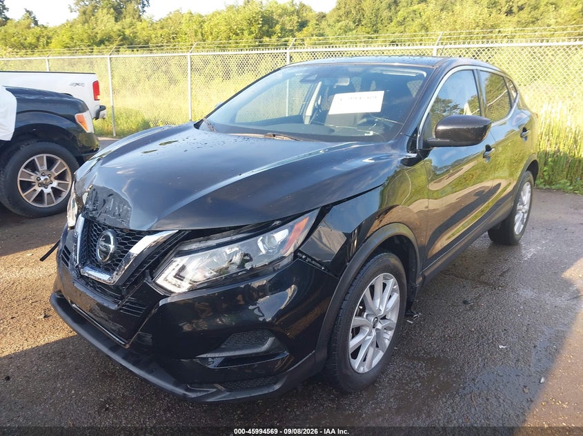 Vin: jn1bj1av0nw345395, lot: 46493914, nissan rogue sport s fwd xtronic cvt 20222