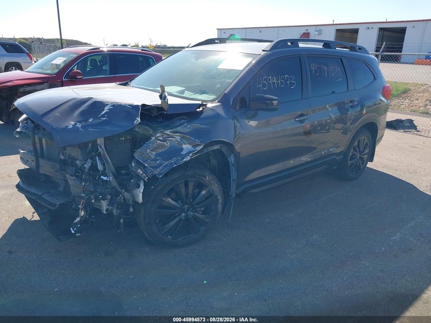 Vin: 4s4wmagd4n3421895, lot: 46493918, subaru ascent onyx edition 20222