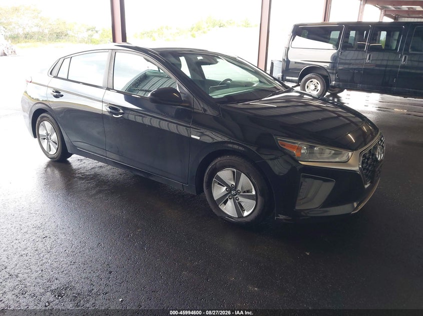 Vin: kmhc65lc7lu218668, lot: 46493945, hyundai ioniq hybrid blue 20201