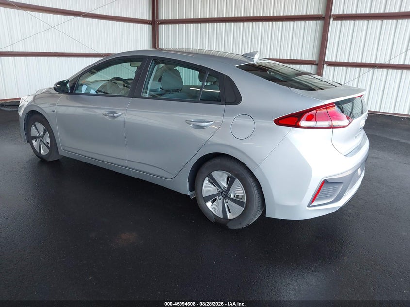 Vin: kmhc65lc7lu232120, lot: 46493953, hyundai ioniq hybrid blue 20203