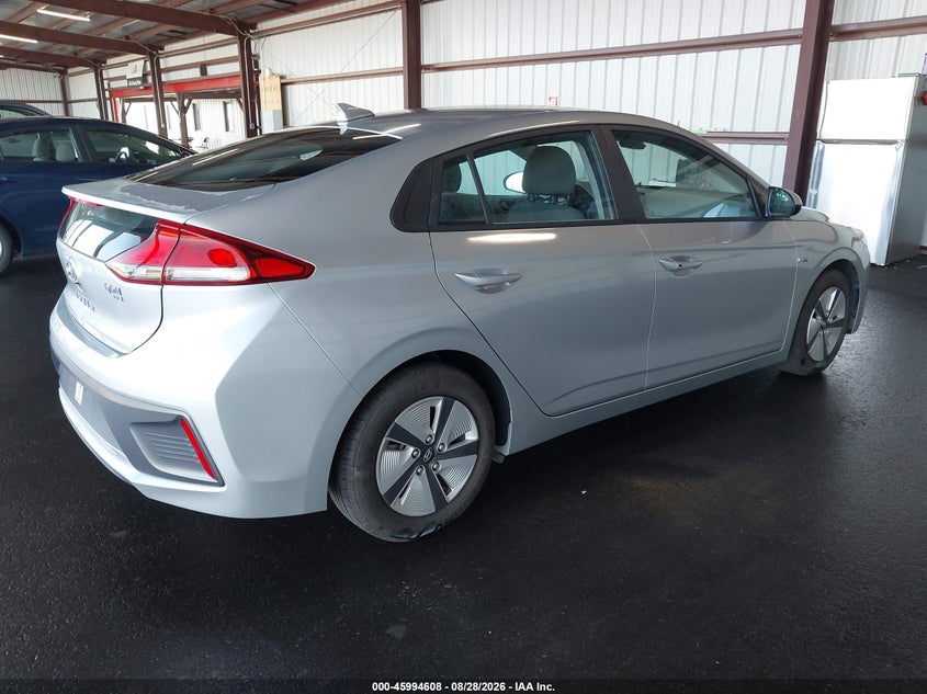 Vin: kmhc65lc7lu232120, lot: 46493953, hyundai ioniq hybrid blue 20204