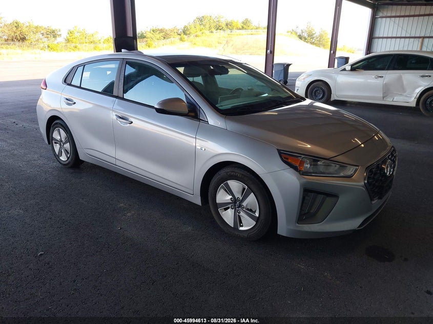 Vin: kmhc65lc1lu219850, lot: 46493958, hyundai ioniq hybrid blue 20201