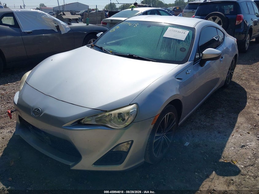 2015 Scion FR-S, Затопление, IAAI, VIN JF1ZNAA10F8703846 — фото 2