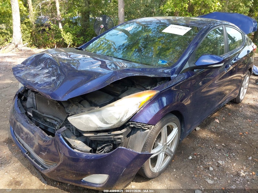 HYUNDAI ELANTRA 2013 VIN 5NPDH4AE2DH444856
