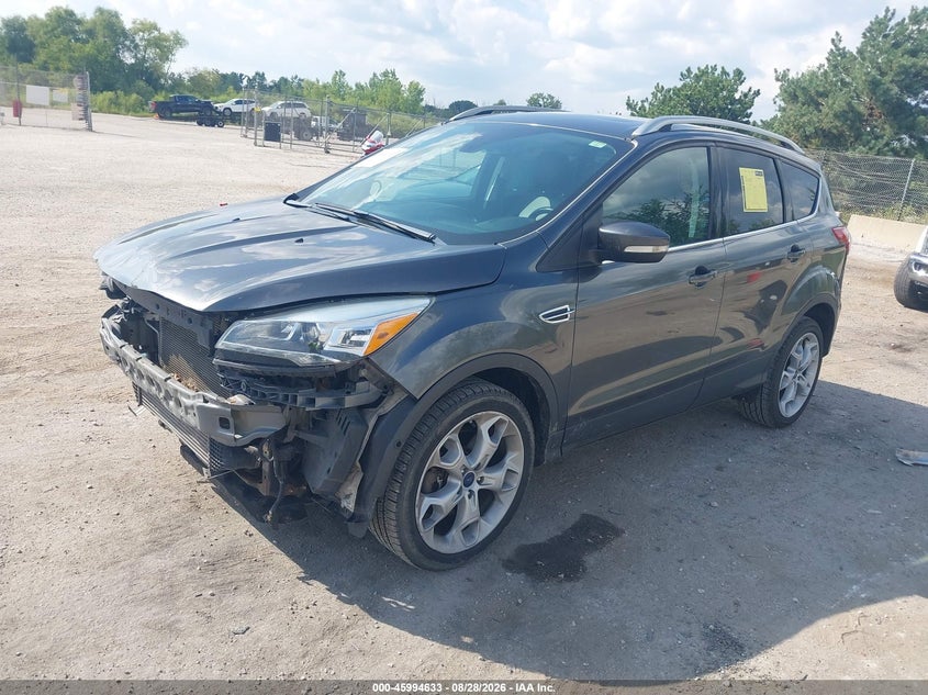 2016 Ford Escape, Удар спереди, IAAI, VIN 1FMCU9J99GUC37216 — фото 2