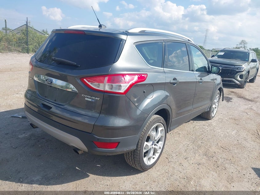 Vin: 1fmcu9j99guc37216, lot: 46493978, ford escape titanium 20164