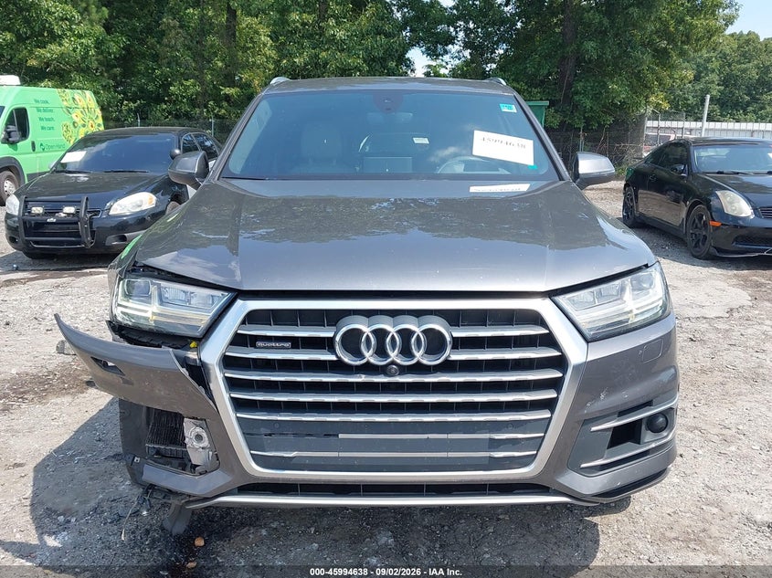 AUDI Q7 2019 VIN WA1VAAF77KD012312