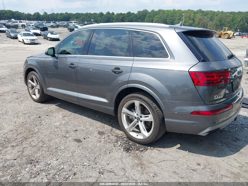 Vin: wa1vaaf77kd012312, lot: 46493983, audi q7 55 premium 20193