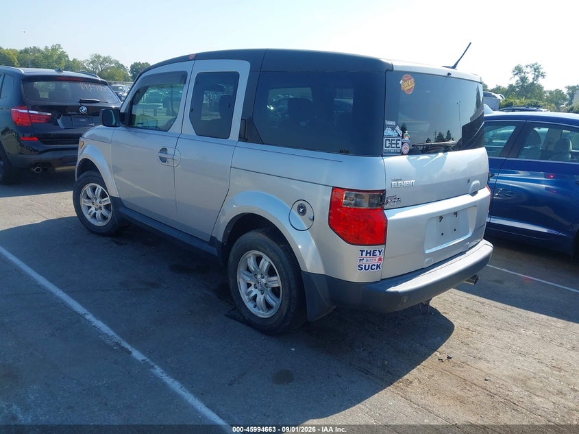 HONDA ELEMENT 2008 VIN 5J6YH18788L003512