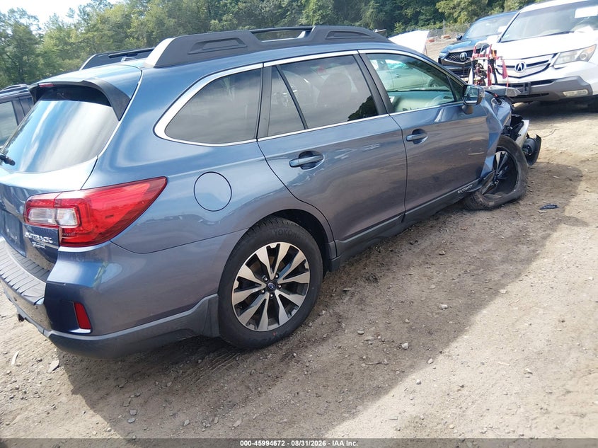 2015 SUBARU OUTBACK auction photo 4
