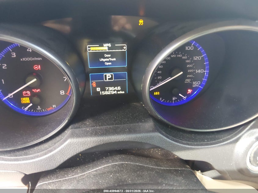 2015 SUBARU OUTBACK auction photo 7