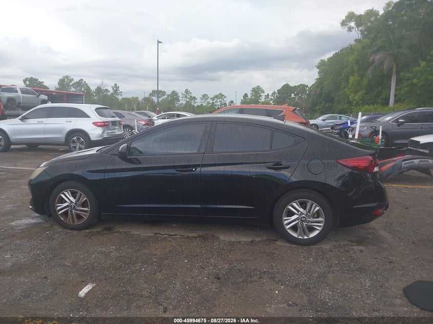 HYUNDAI ELANTRA 2019 VIN KMHD84LFXKU782039