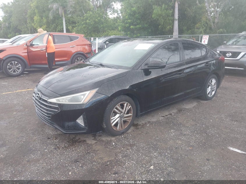 HYUNDAI ELANTRA 2019 VIN KMHD84LFXKU782039