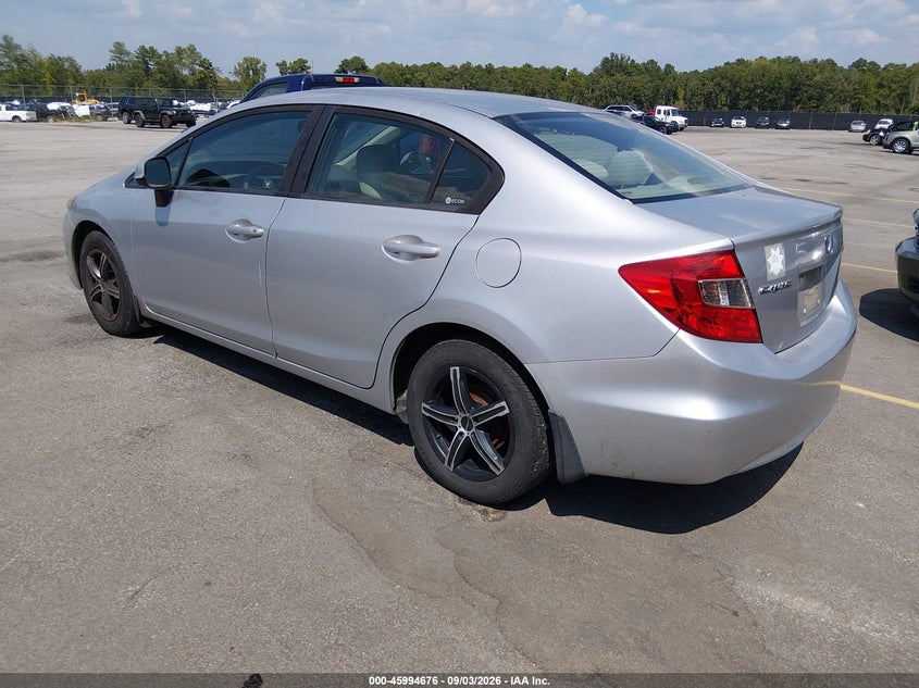 Vin: 19xfb2f5xce098453, lot: 46494021, honda civic lx 20123