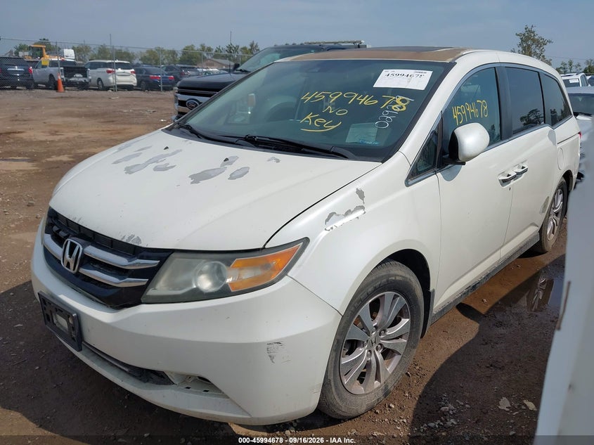 HONDA ODYSSEY 2014 VIN 5FNRL5H67EB029279