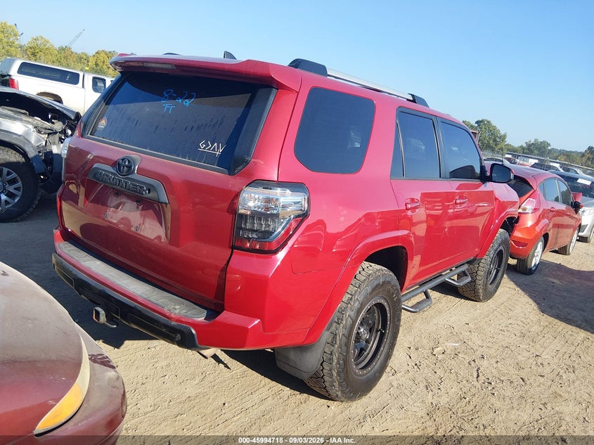 2016 TOYOTA 4RUNNER auction photo 4