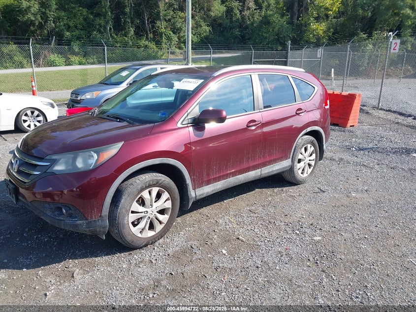 2013 Honda CR-V, Удар ззаду, IAAI, VIN 5J6RM4H75DL078308 — фото 2